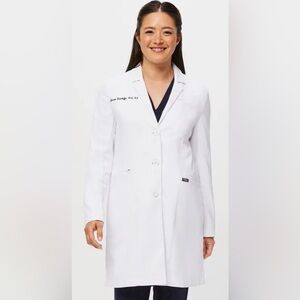 Figs Bellevue Long Lab Coat Medium